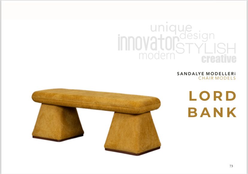 Bench and Pouffe